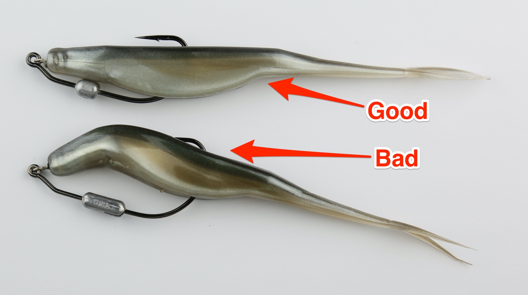 How To Choose The Best Hook For Soft Plastic Jerkbaits [Comparison]