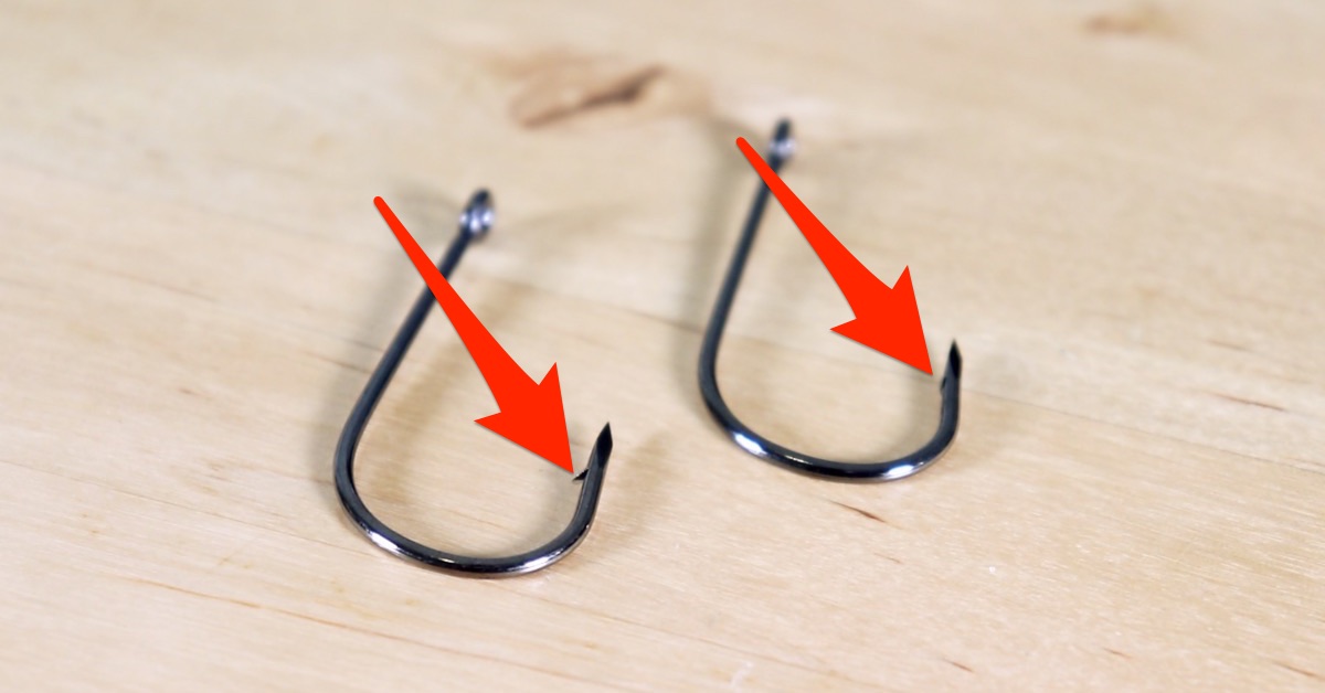 Barbless hooks while fishing with bait?