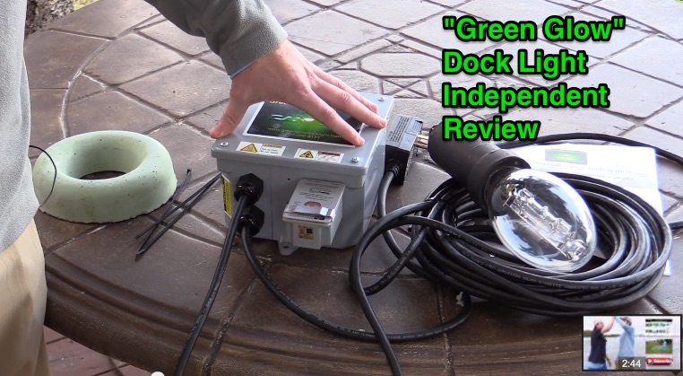 Green Glow Underwater Dock Light Independent Review » Salt Strong