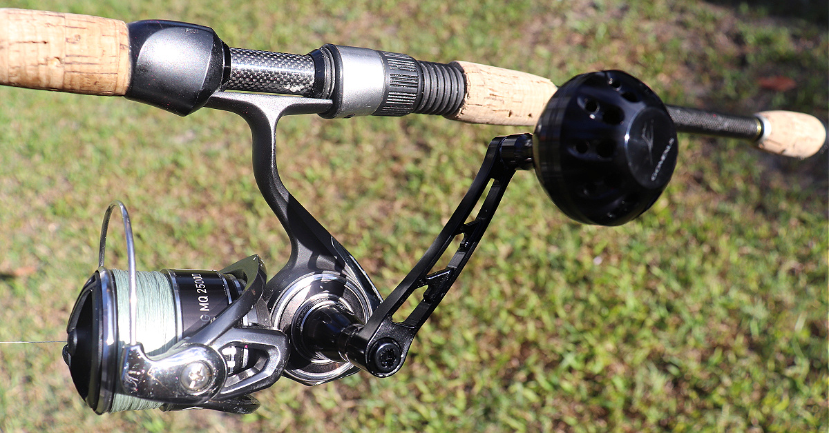 i found these fishing reel handle grips work great if you're the