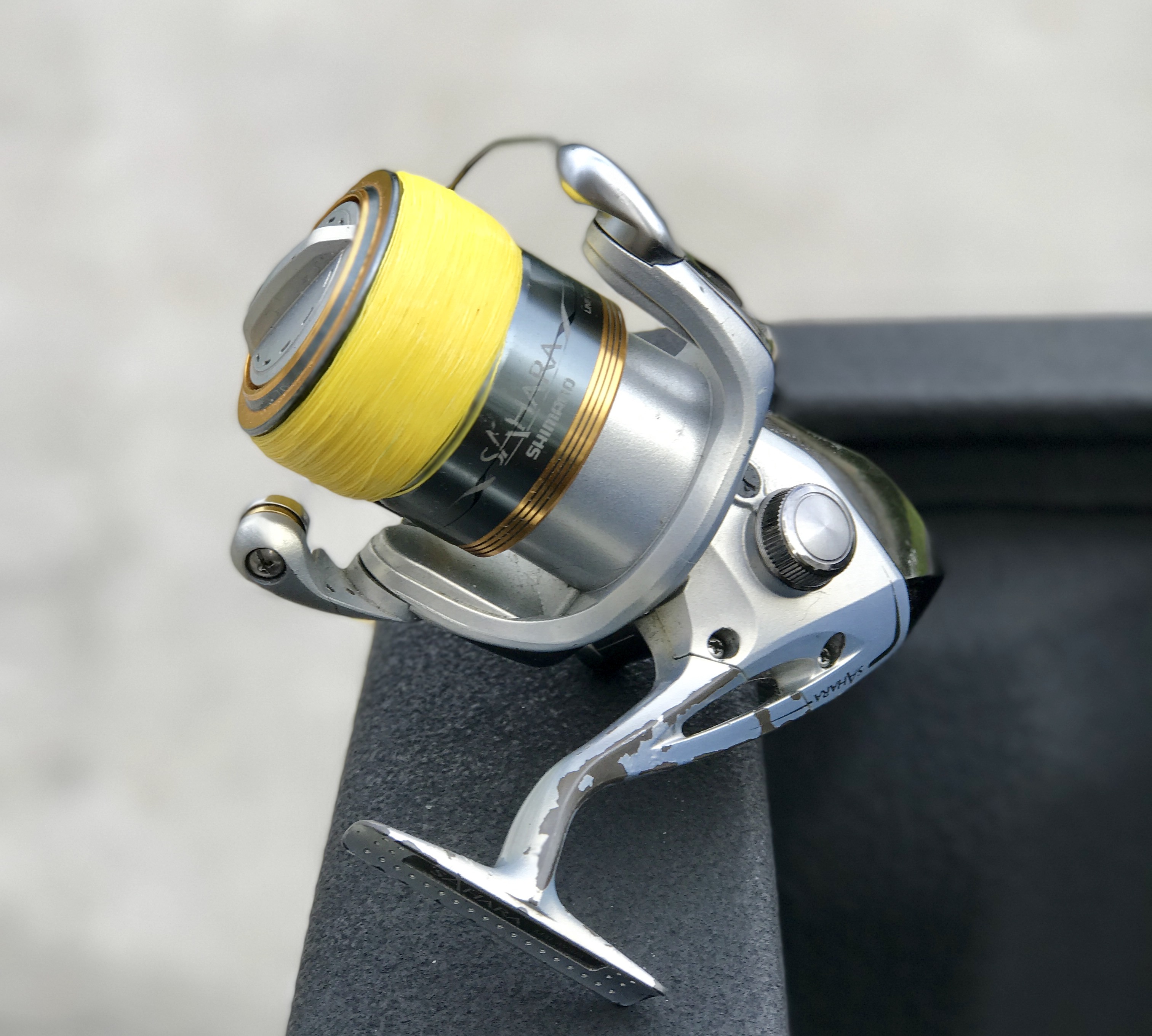 Do you get as much braid on your spinning reel as the manufacturer