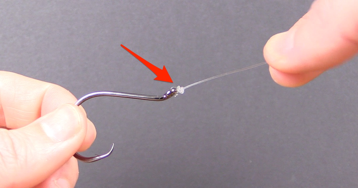 Extremely Strong, Small, and Easy Fishing Knot (called the Orvis