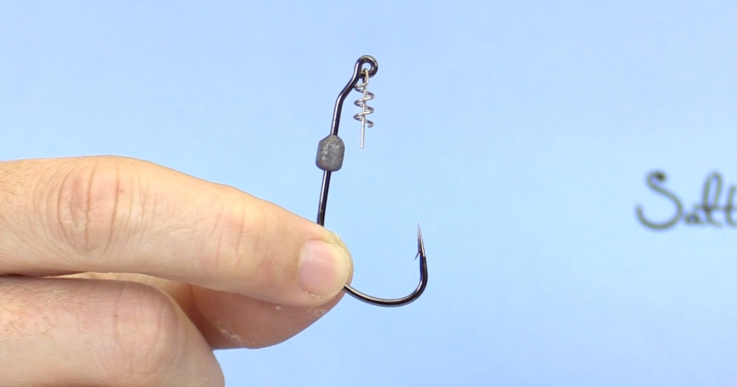 Owner 5167W Twist Lock Light Weighted CPS Worm Hook 3/32 oz Size 4/0 (0910)
