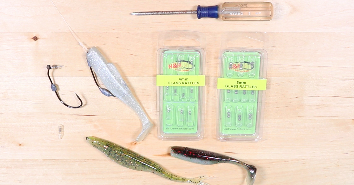 Fishing Glass Rattles - DIY Insert into Lure for Noise 