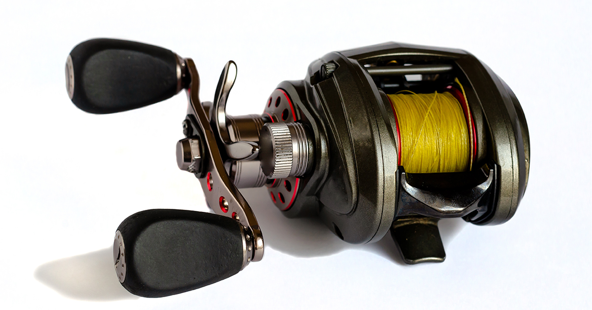 Why is it that right handed baitcasters have to be reeled with the