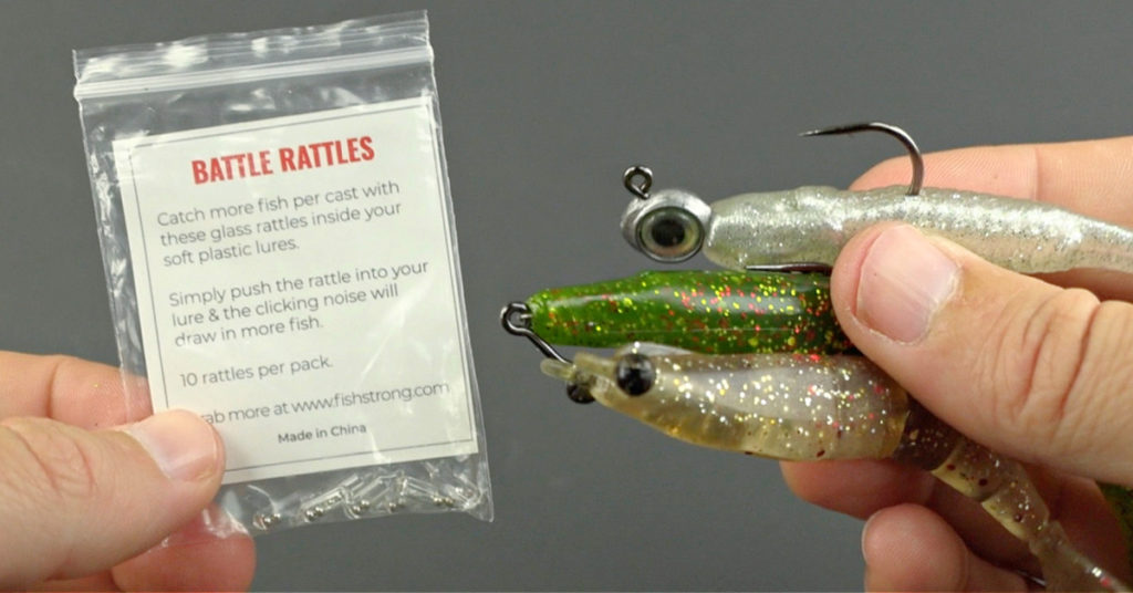 Do you think that putting rattles in your soft plastics catches