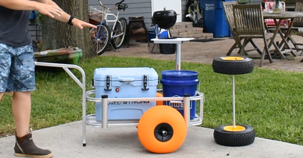 Beach Fishing Cart Tires Review (Pros, Cons, & Installation)