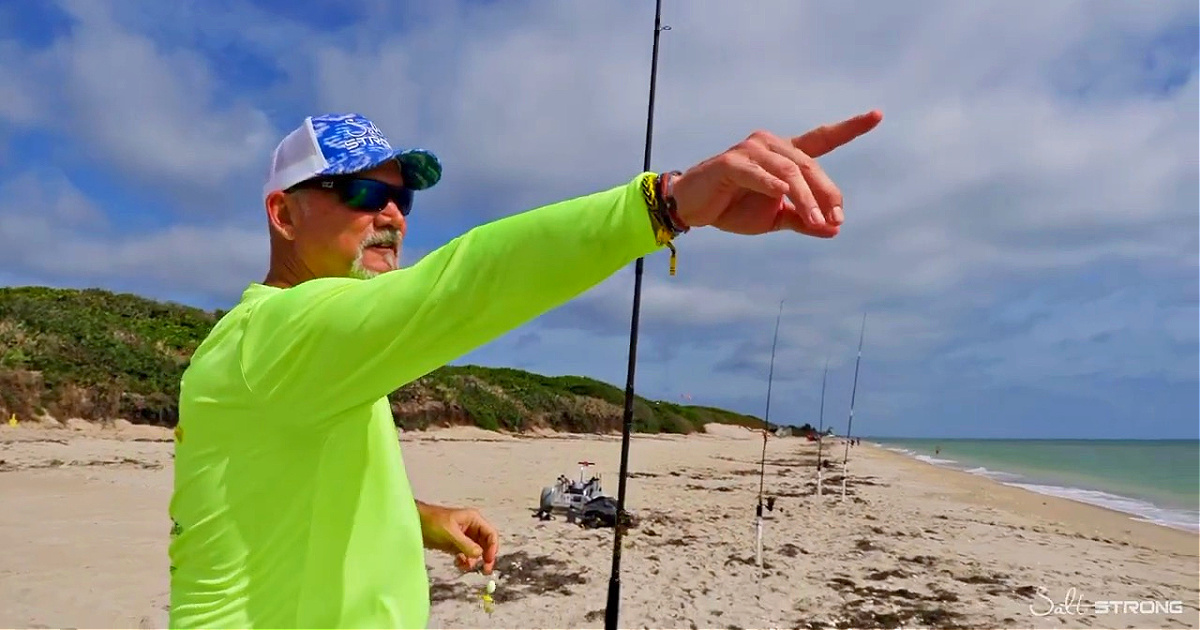 The Beginner's guide to shore fishing part 2. Covers bait: setting