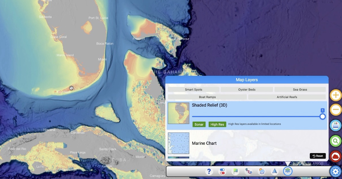 Best App For Offshore Fishing [Wrecks, Reefs, Satellite Mapping