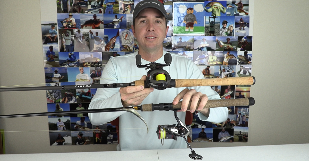 Best Type Of Rod & Reel For Inshore Fishing [Baitcasting Vs. Spinning]