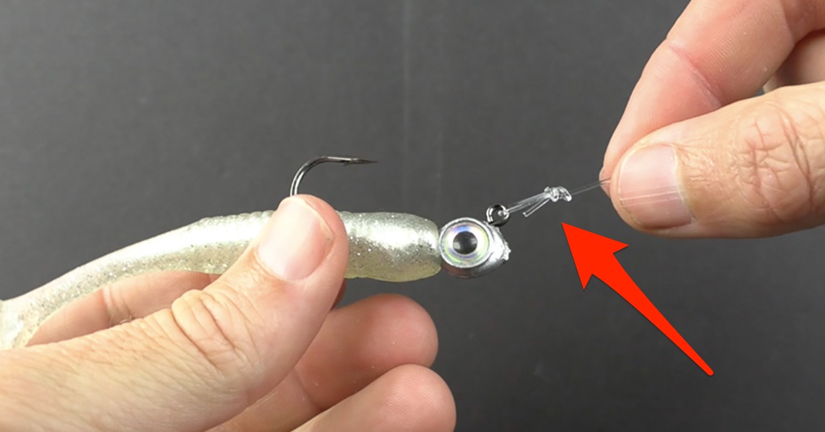 Tie a lure on a leader line easy ways tutorial by ARNEL vlog 