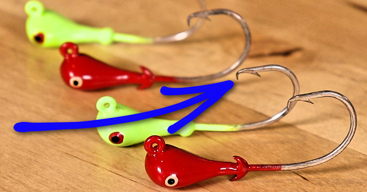 Why You Should Use Circle Hook Jig Heads With Live Bait