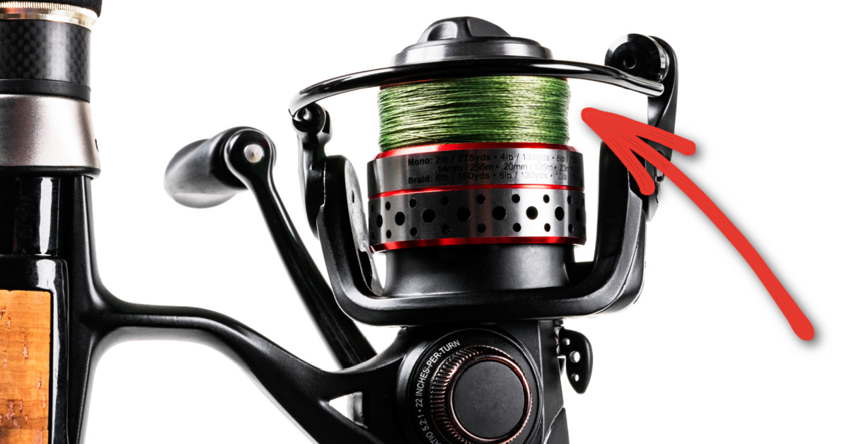 How to put braided fishing line onto a baitcasting reel. Every