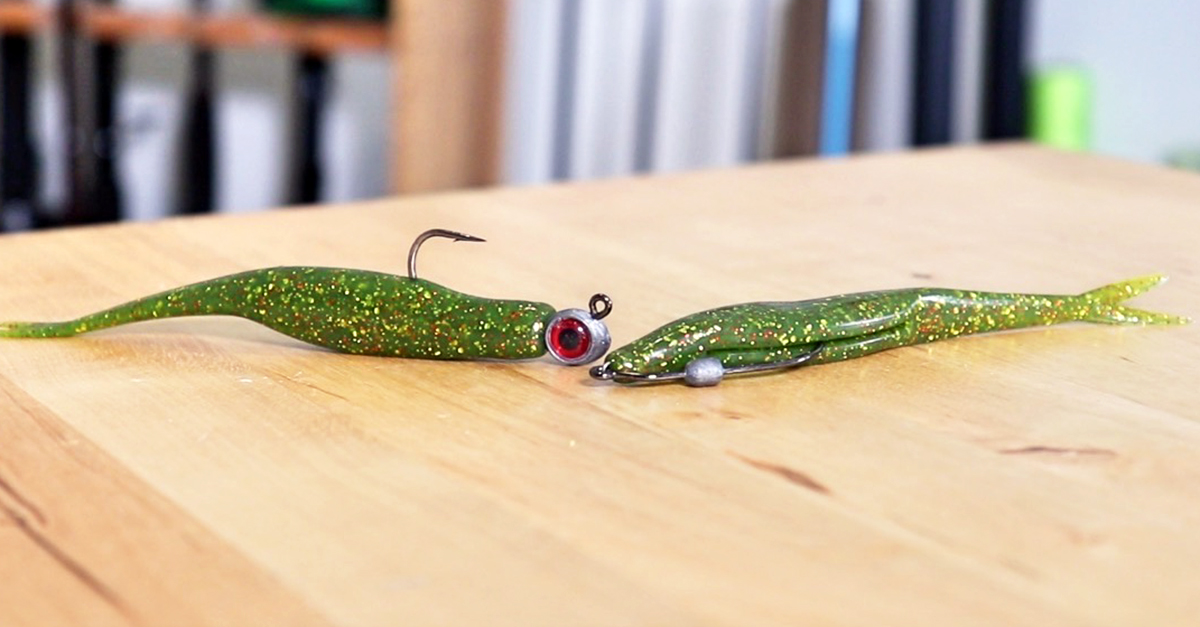 Jig Head vs. Weighted Hook: How To Rig Jerk Shads In Every Condition