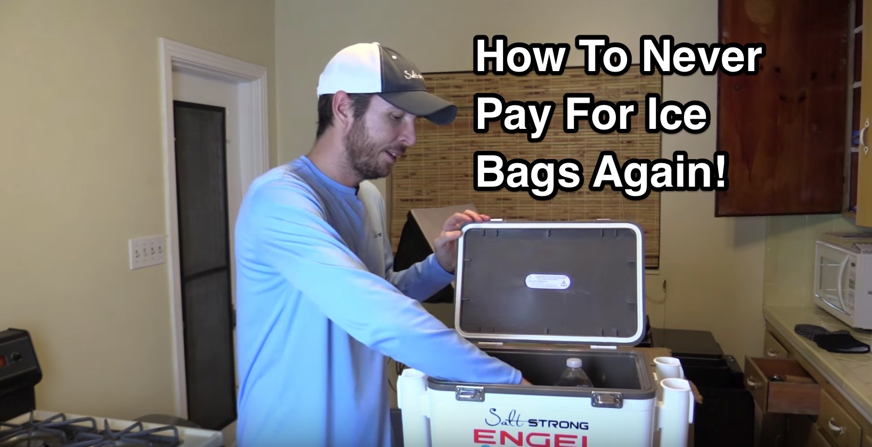 How To Avoid Buying Ice Bags For Your Fishing Cooler Ever Again!