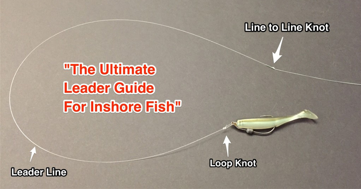 what is a fishing line leader - AQUA REALM