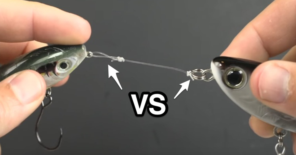 When To Use Snaps or Snap Swivel or When to Tie Your Fishing Lure Directly  to Your Line 