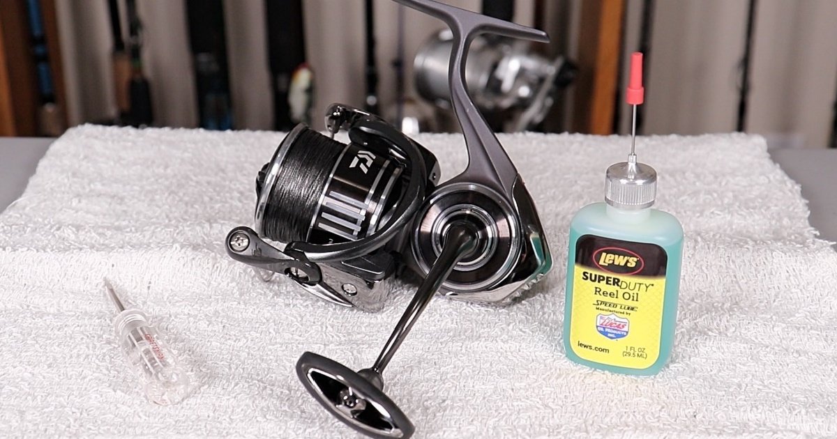 Grease / Oil Maintenance Points  Fishing tips, Trout fishing tips, Fishing  reels