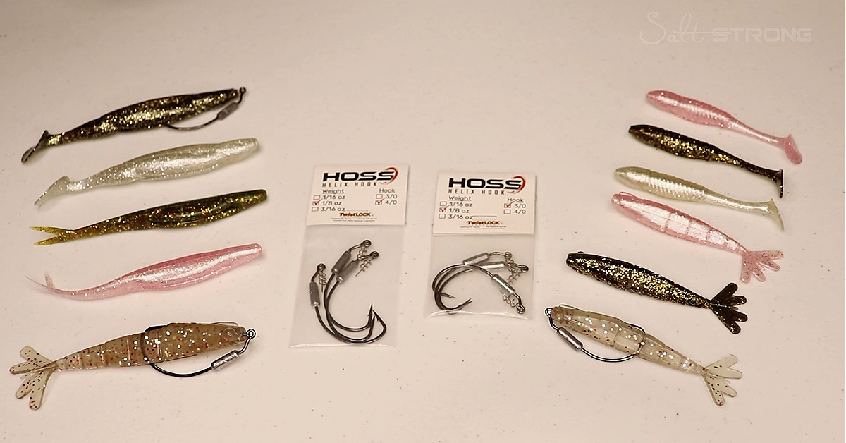 Anthony's Ocean Were On Series 4 Pre rigged Jig Head Variety Pack
