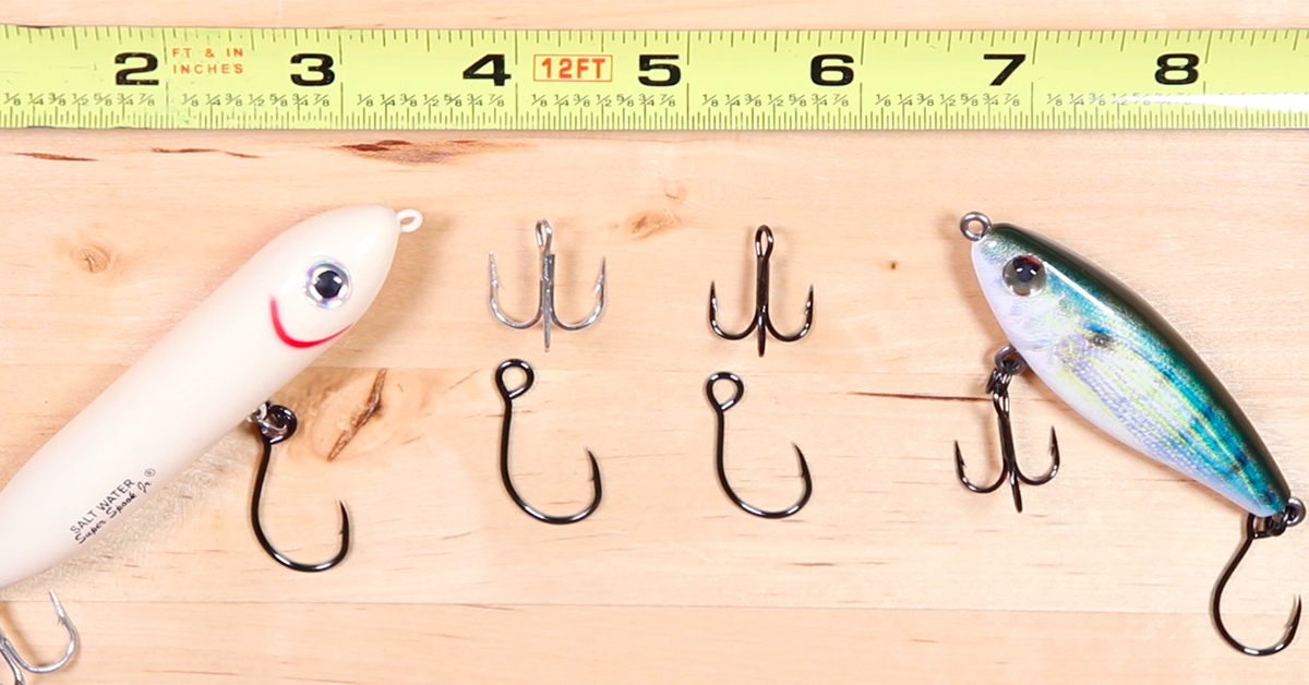Big Catch Fishing Tackle - Gamakatsu Treble Bait 4x Hooks