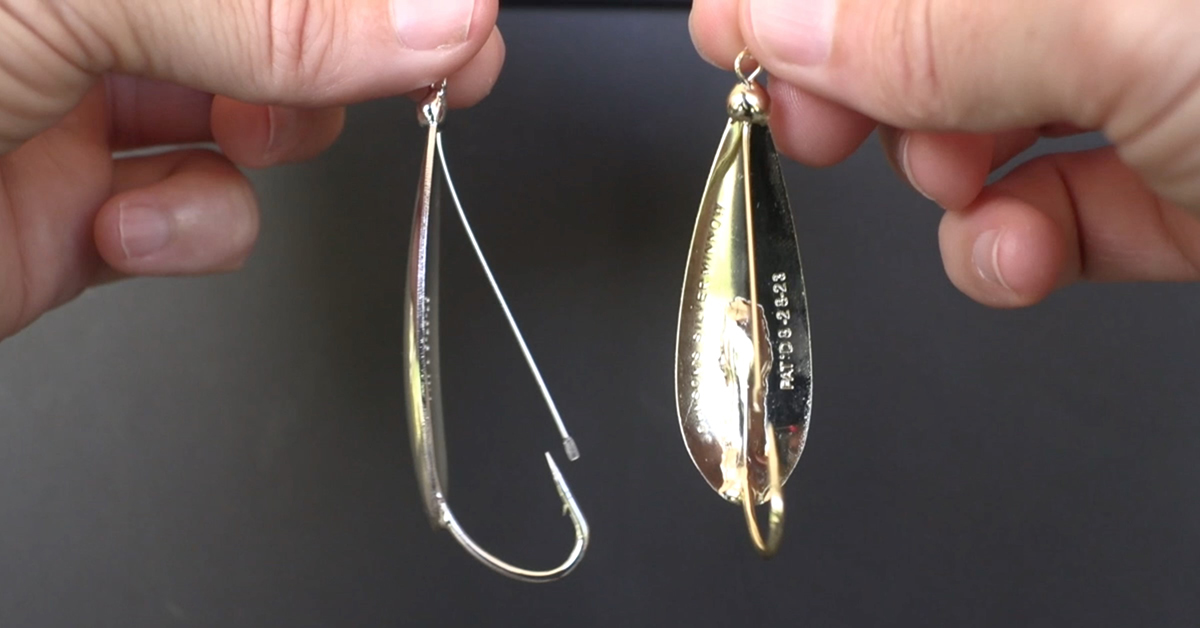  H&H The Secret Redfish Weedless Spoon Twist Free Spoon Lures  for Speckled Trout and Redfish : Fishing Lure Kits : Sports & Outdoors
